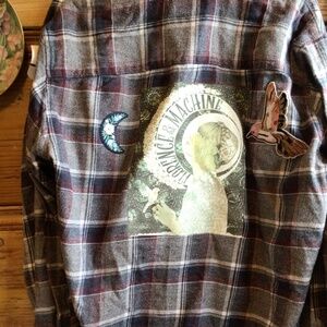 Upcycled Florence and the machine flannel